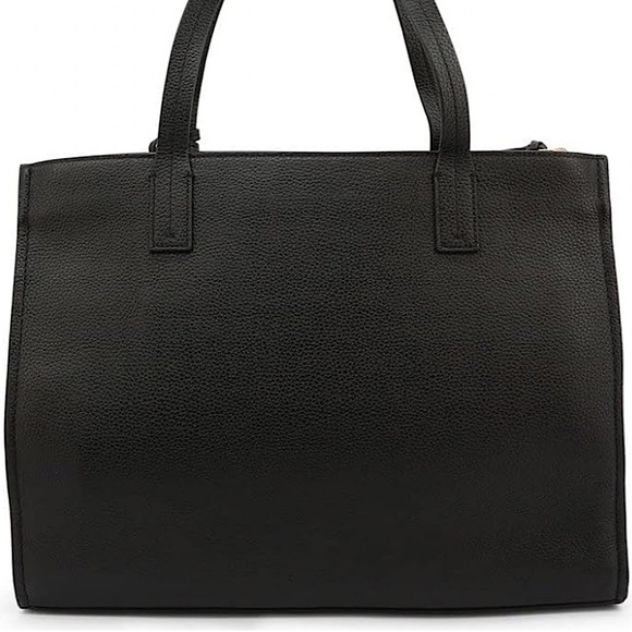 Tory Burch Black Large Leather Tote - Picture 5 of 7